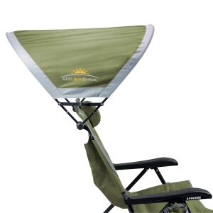 GCI SunShade Backpack Güneşlikli Katlanır Kamp Sandalyesi - Yeşil
