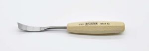 NAREX 893112 Wood Line Standart Bükülmüş Sola Eğri Ağız Oyma Iskarpelası 12x90 mm
