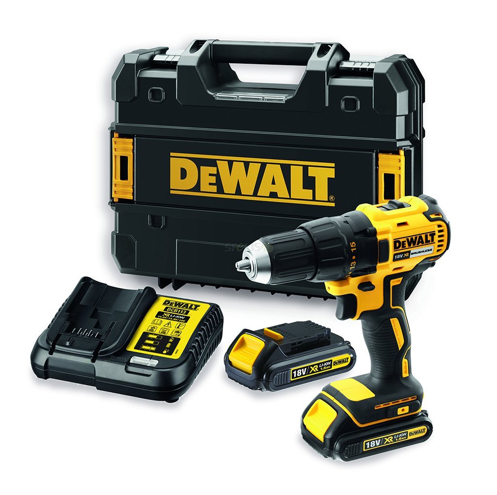 Dewalt DCD778S2T 18V 1.5Ah XR Li-ion Akülü Kömürsüz Darbeli Vidalama Matkap