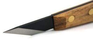 NAREX 822520 Profi Ahşap Yontma Bıçağı Eğri Carving Knife 40x12 mm