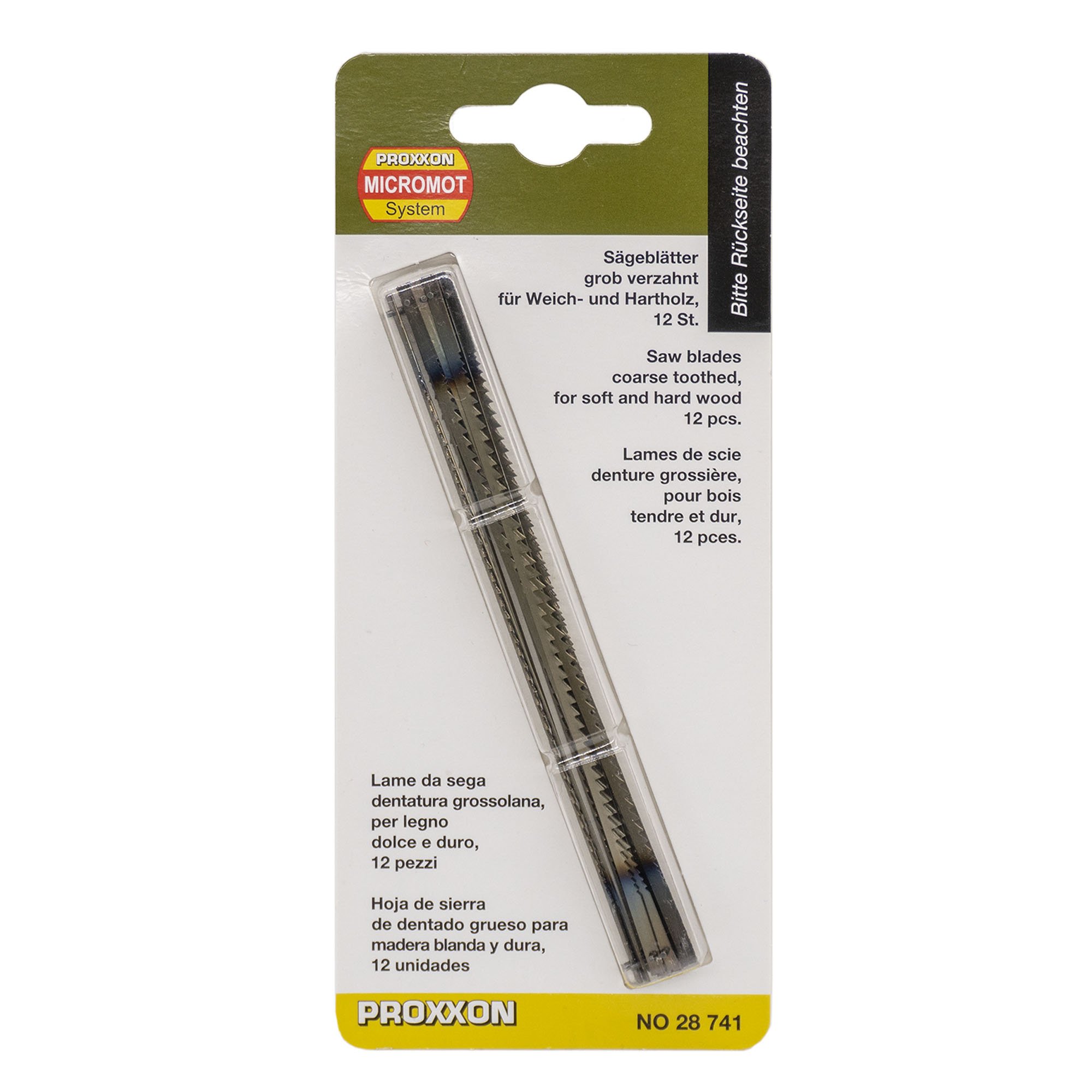 PROXXON 28741 Kıl Testere 12 Adet (DSH İçin)