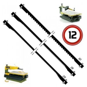 PROXXON 28743 Mil Uçlu Çok İnce Kesim Testeresi (DSH İçin) - 12'li Paket