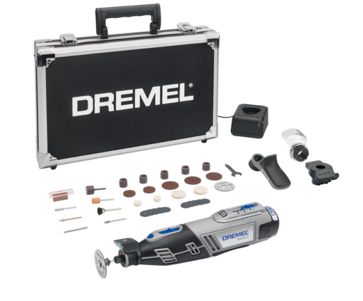 Dremel 8220 -3/35 Li-ion Akülü El Motoru 12V 35 Aksesuarlı + 3 Bağlantı Parçası