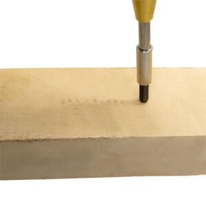 Partner PT03047 Çelik Harf Rakam Otomatik Zımba Takımı 38 Parça