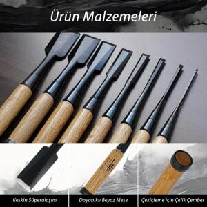 Suizan SZ5006 Japon Ahşap Iskarpela 6 mm