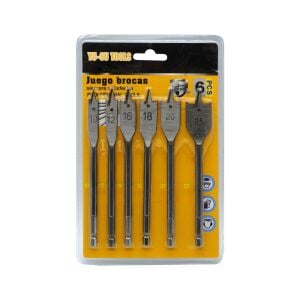 YU-SU Ağaç Delici Kelebek Yaprak Matkap Uç Seti Ahşap 6 Parça