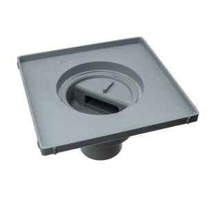 Mesa Teknik 15x15 Alttan 50mm Çıkışlı Koku Önleyicili Yer Süzgeci