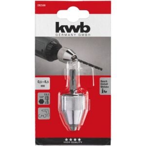 KWB 292500 1/4'' Bits Saplı Mandren 0.5-6.5 mm