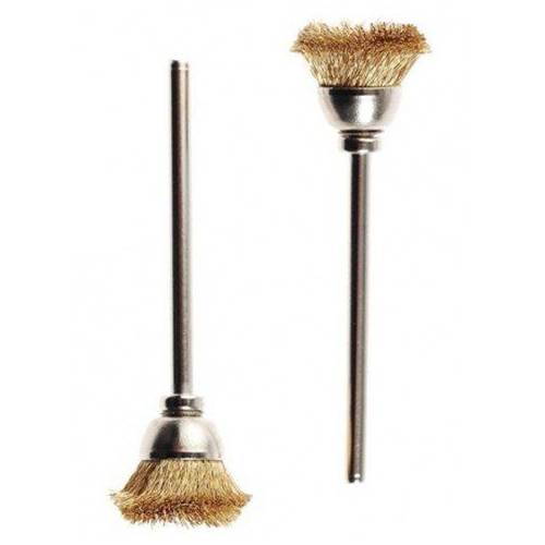 Proxxon 28963 Pimli Sarı Tel Fırça Seti 2'li 13 mm