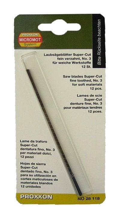 Proxxon 28118 Kıl Testere Bıçağı - 12 Adet