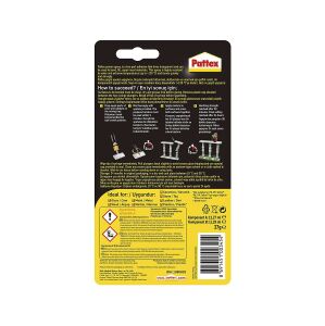 Pattex 1380802 Güçlü Epoksi Yapıştırıcı Mix Karışım Şeffaf 27 Gram