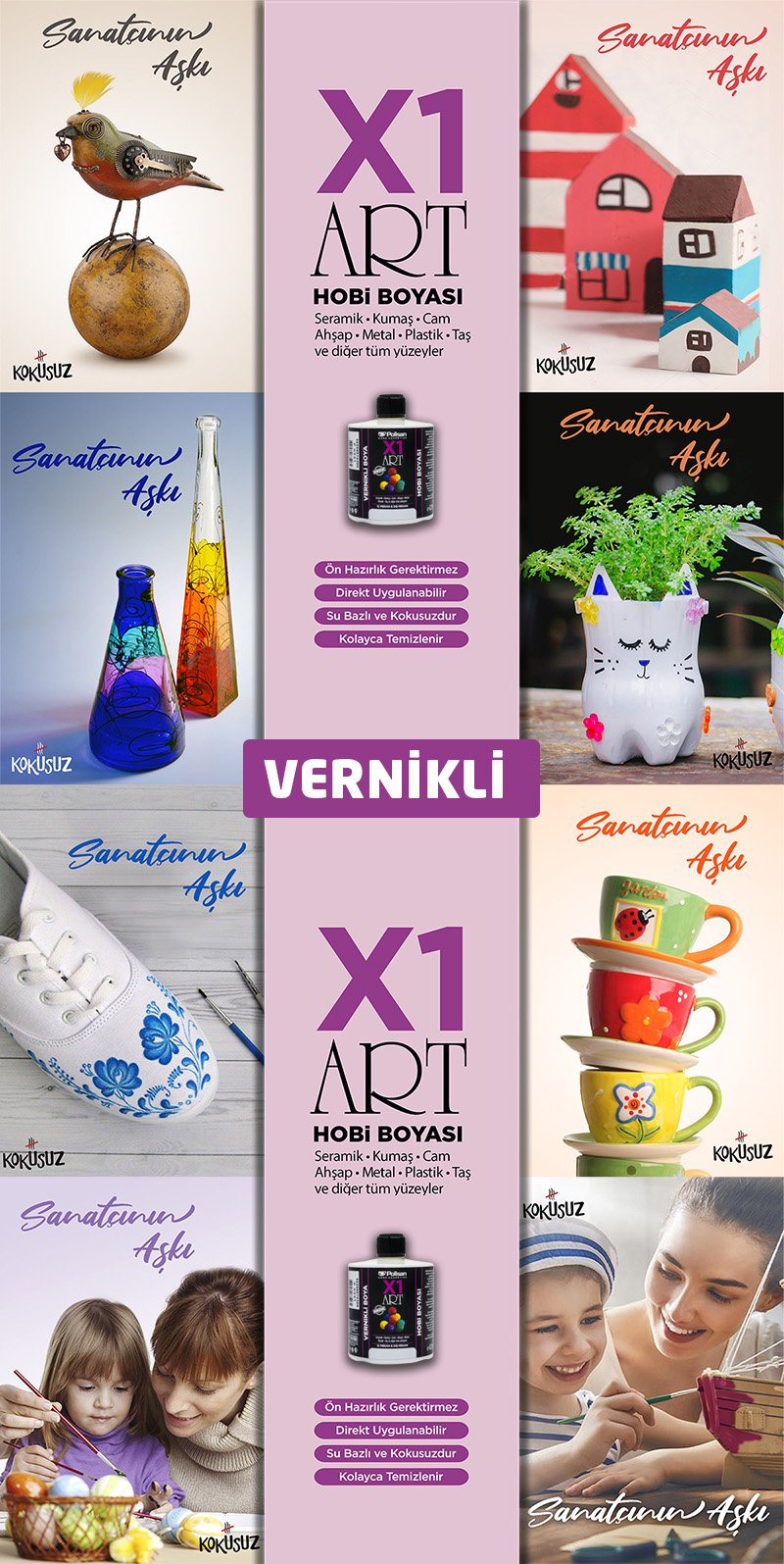 Polisan X1 Art Vernikli Lansman