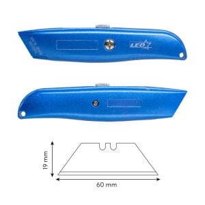Leo SX-75-1 Metal Gövde Maket Bıçağı