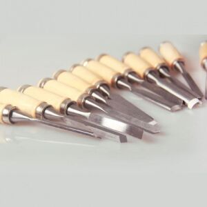 TROY 25004 Ahşap Oyma Seti 12 Parça