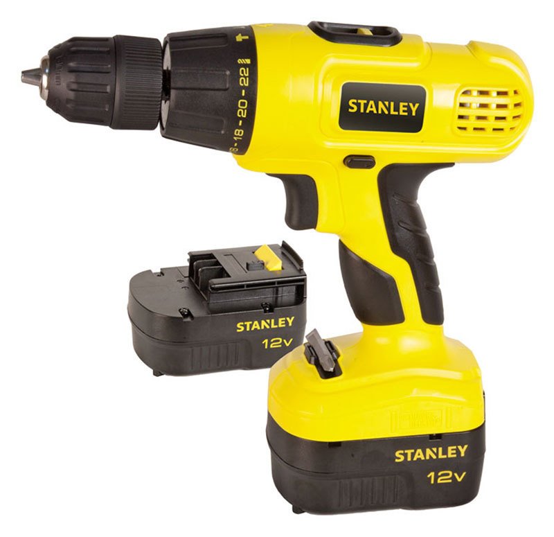 STANLEY STDC12HBK 12 V Ni-Cad Kompakt Darbeli Matkap