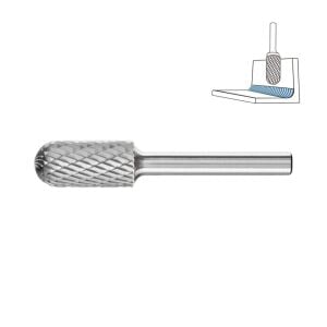Tungsten Karbür Kalıpçı Freze C Formu 12x25 mm (Sap: 6mm)