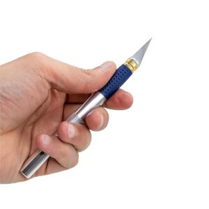 Leo SX-06D Neşter Tip Maket Bıçağı 9 mm (2 Yedekli)