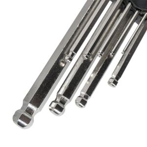 5482 Ekstra Uzun, Top Başlı L Allen Anahtar Takımı - 9 Parça