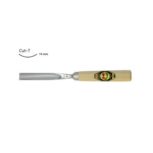 Kirschen Düz Oluklu Ağız Oyma Iskarpelası Cut7 - 14mm