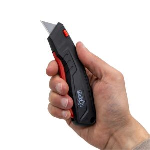 Leo SX-9607 Otomatik Geri Çekmeli Emniyetli Maket Bıçağı