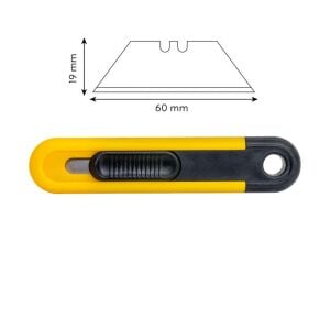Leo SX-12-16 Otomatik Geri Çekmeli Emniyetli Maket Bıçağı