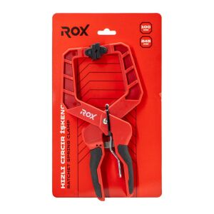 Rox 0355 Cırcırlı Hızlı Mandal Tip Kıskaç İşkence 100 mm