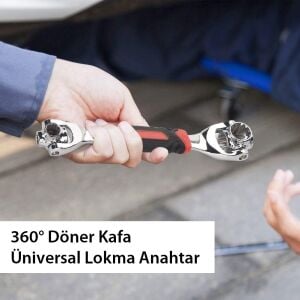 5281 Çoklu 360º Oynar Kafa Lokma Anahtar 48 Fonksiyonlu