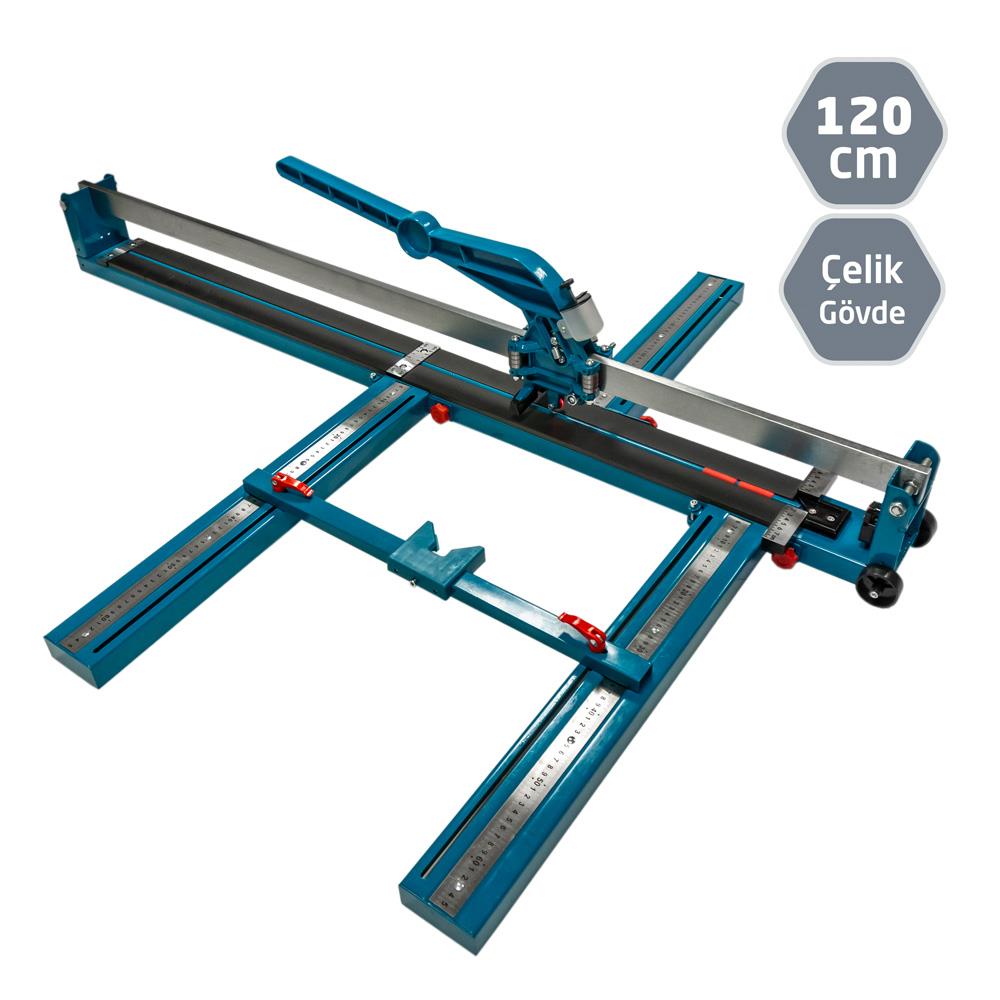 Falans ZZ120D Çelik Gövde Lazerli Fayans ve Seramik Kesme Makinası 120 cm