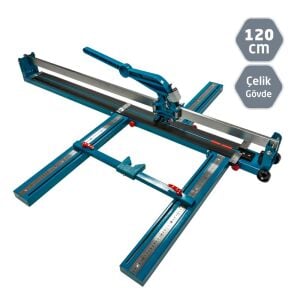 Falans ZZ120D Çelik Gövde Lazerli Fayans ve Seramik Kesme Makinası 120 cm