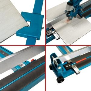 Falans ZZ120D Çelik Gövde Lazerli Fayans ve Seramik Kesme Makinası 120 cm