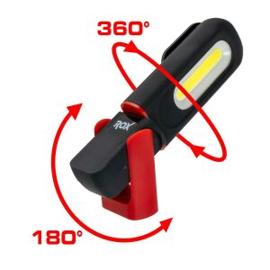 Rox 0222 Şarjlı Cep Tipi Çalışma Feneri 2000 Lümen