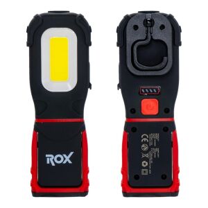 Rox 0222 Şarjlı Cep Tipi Çalışma Feneri 2000 Lümen