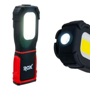 Rox 0222 Şarjlı Cep Tipi Çalışma Feneri 2000 Lümen