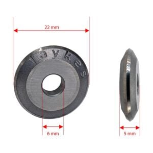 Faykes 5014 Seramik Kesme Yedek Elmas Uç 22x5mm Göbek: 6mm