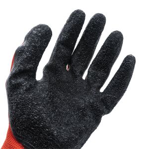 Güntim Kırmızı-Siyah Lateks Eldiven No:10