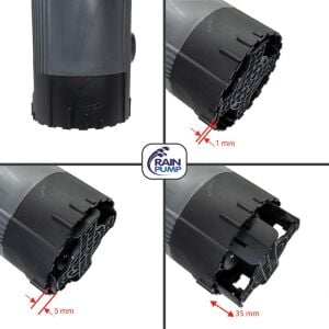 Rainpump CD9003N1 Plastik Gövdeli Düşük Emiş Drenaj Dalgıç Pompa