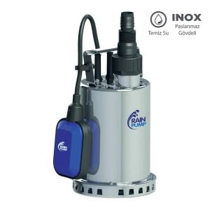 Rainpump CS550INOX-N Paslanmaz Gövdeli Drenaj Dalgıç Pompa