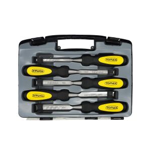 Tomax Düz Uçlu Iskarpela Takımı - 5 Parça