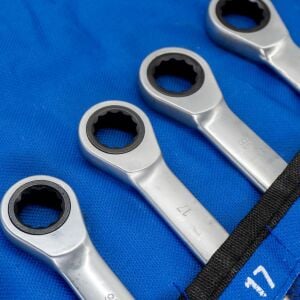 6193 Cırcır Kombine Anahtar Takımı 8-24mm 12 Parça (Bez Çantalı)