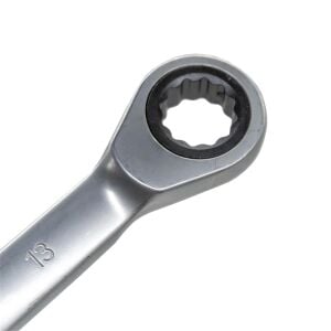 6193 Cırcır Kombine Anahtar Takımı 8-24mm 12 Parça (Bez Çantalı)