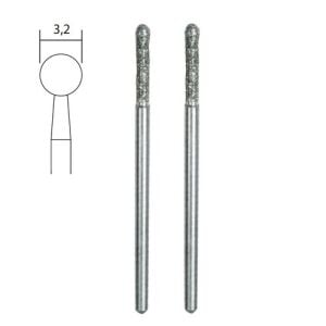 Proxxon 28234 Elmas Taşlama Ucu 3.2 mm 2'li Set