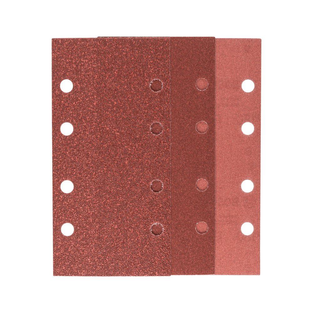 Bosch Titreşimli Zımpara Kağıdı 10'lu, 93x185mm 60/120/180 Kum