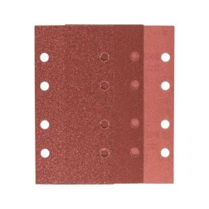 Bosch Titreşimli Zımpara Kağıdı 10'lu, 93x185mm 60/120/180 Kum
