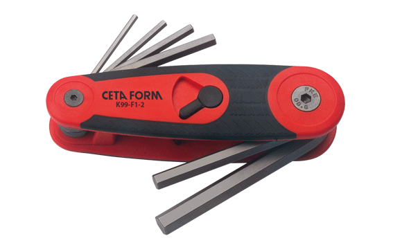 CETA FORM K99-F1-2 6 Parça Çakı Tipi Allen Anahtar Seti