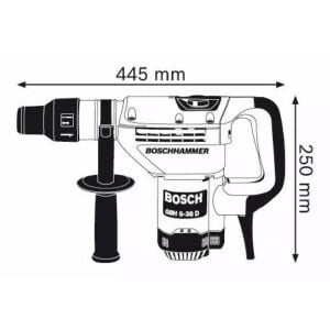 Bosch GBH 5-38D Profesyonel 5.8 Kg SDS-Max Kırıcı Delici 9J
