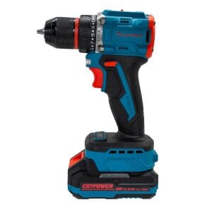 Catpower E1010 Kömürsüz Çift Akülü Matkap Vidalama 20V 2.0Ah