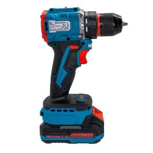 Catpower E1010 Kömürsüz Çift Akülü Matkap Vidalama 20V 2.0Ah