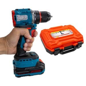 Catpower E1010 Kömürsüz Çift Akülü Matkap Vidalama 20V 2.0Ah