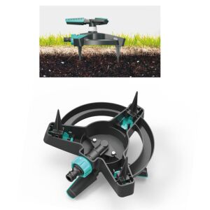 Daye DY6064G Üç Başlıklı Döner Sprink Yağmurlama Fıskiye