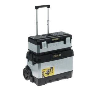 Stanley 1-95-832 Galvanizli 2 Katlı Tekerlekli Takım Çantası